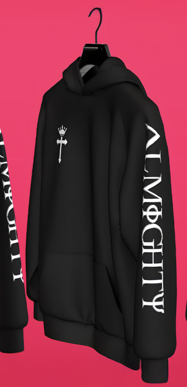 HOODIE NEGRO - Imagen 2